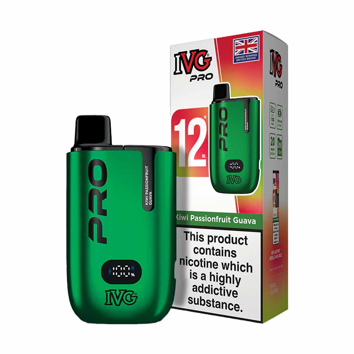 IVG Pro 12 Prefilled Vape Kit