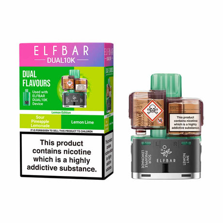 Elf Bar Dual 10k Prefilled Pod Refill Pack