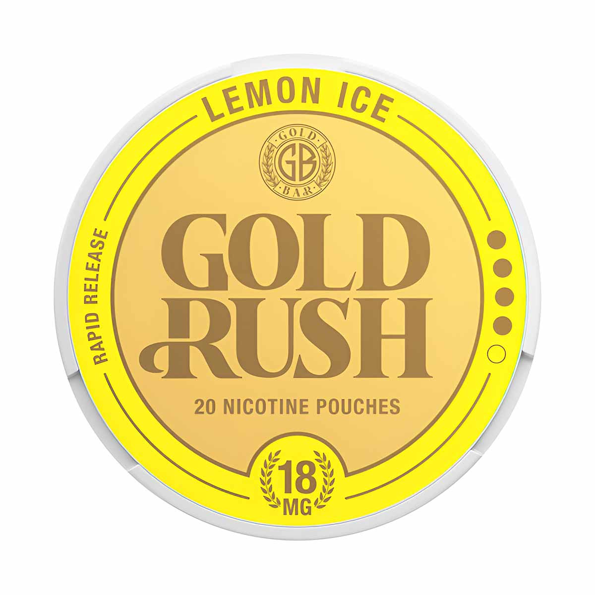 Lemon Ice Gold Bar Gold Rush Nicotine Pouches