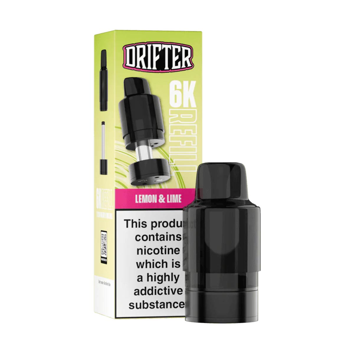 Drifter Bar 6K Prefilled Pods + Refill Container