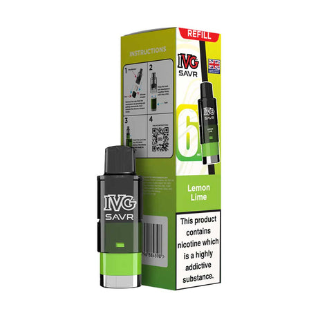 IVG SAVR Prefilled Pod + Refill Container