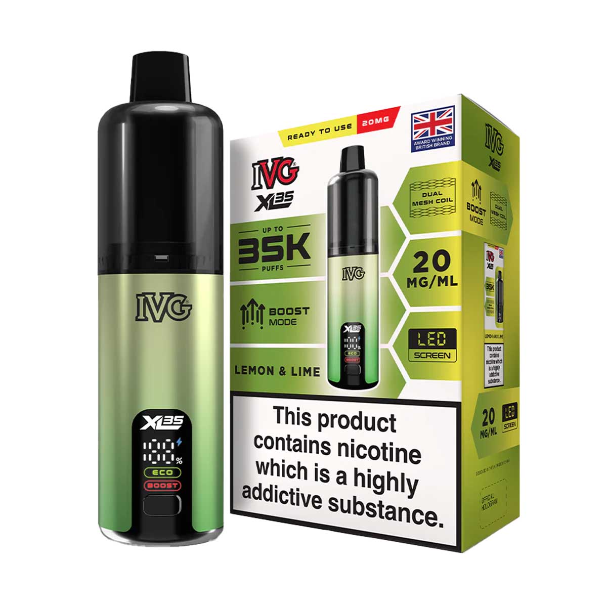 IVG XL 35K Prefilled Vape Kit