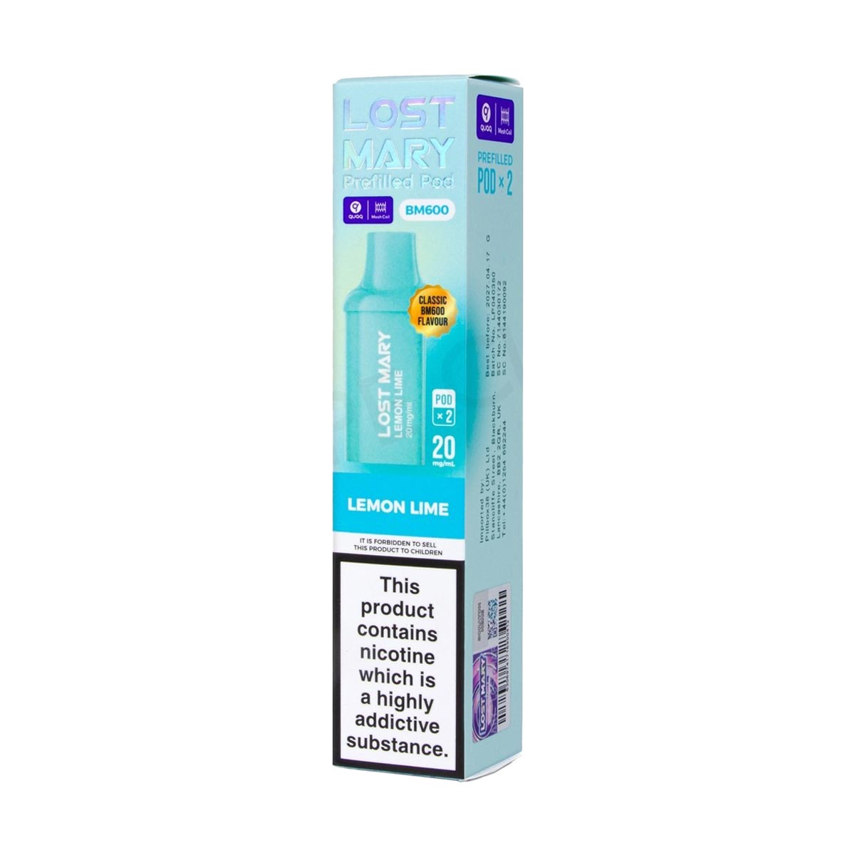 Lost Mary BM600 Prefilled Pods