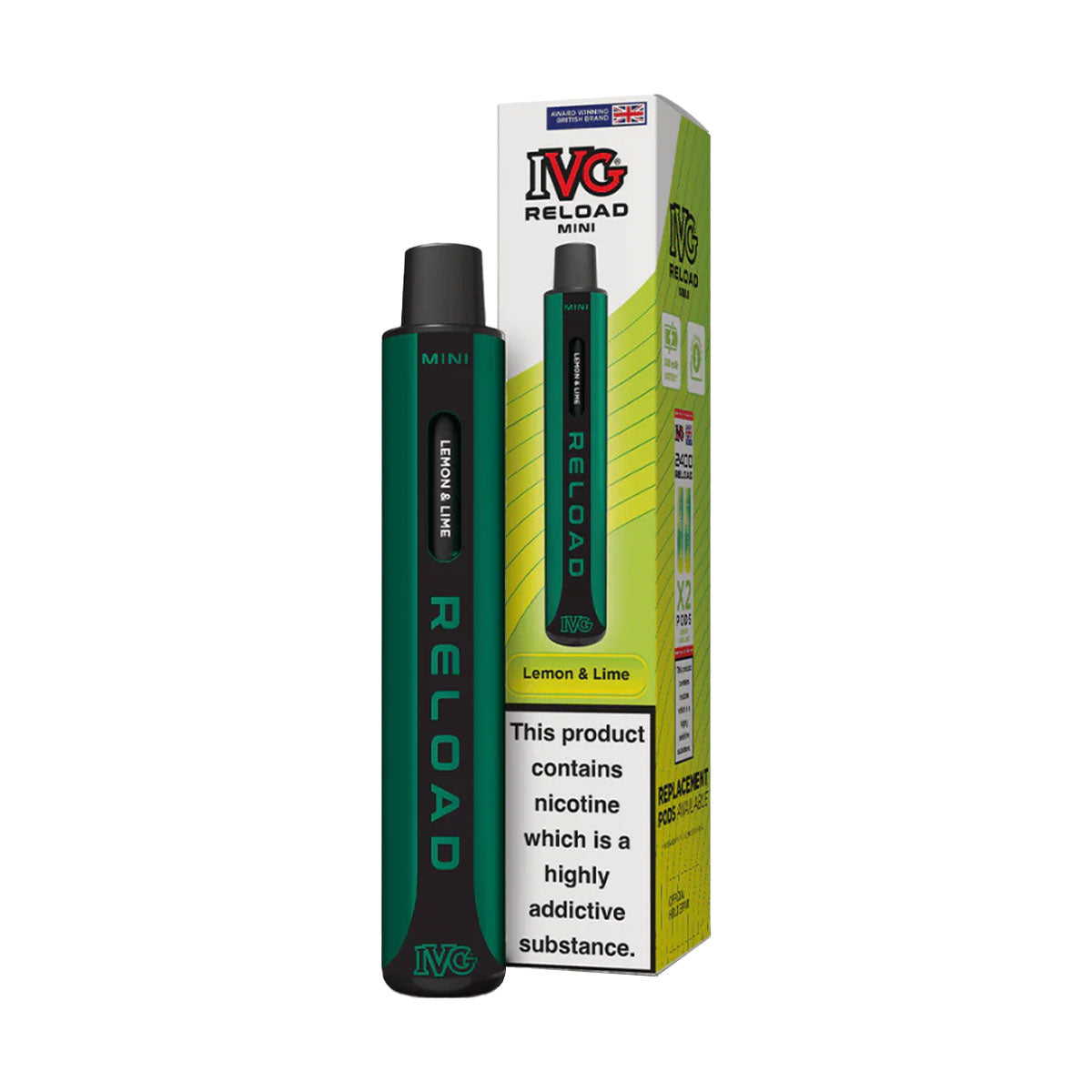 IVG Reload Mini Prefilled Vape Kit