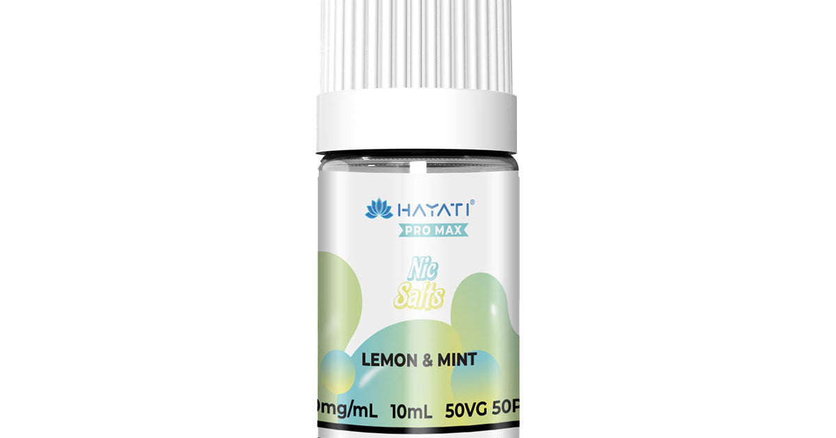 Lemon & Mint Hayati Pro Max Nic Salt E-Liquid | Grey Haze UK Lemon & Mint Hayati Pro Max Nic Salt E-Liquid | Grey Haze UK
