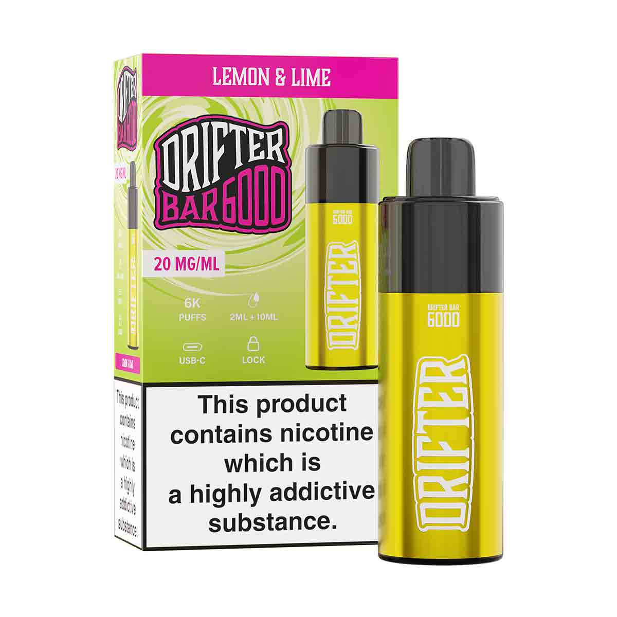 Drifter Bar 6K Prefilled Pod Kit