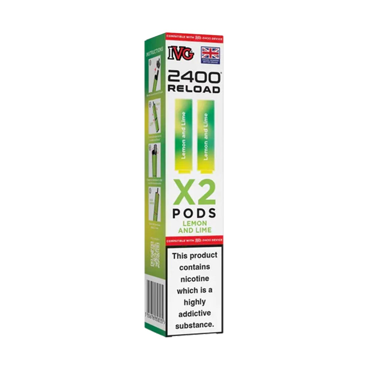 ivg 2400 instructions IVG 2400 Disposable Vape Kit Review - 58 Flavours! main image 0