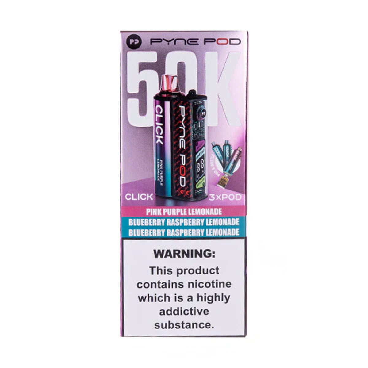 Pyne Pod Click 50K Prefilled Vape Kit
