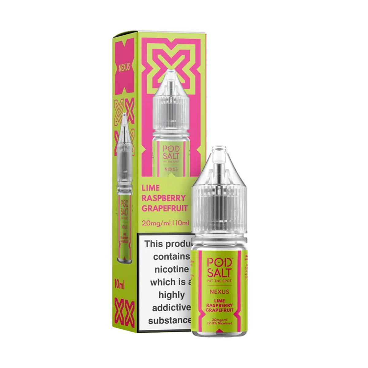 Lime Raspberry Grapefruit Nic Salt by Pod Salt Nexus