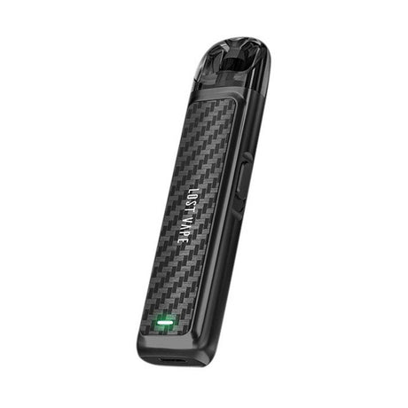 Black Carbon Fiber lost vape Ursa Nano pod kit 800mAh