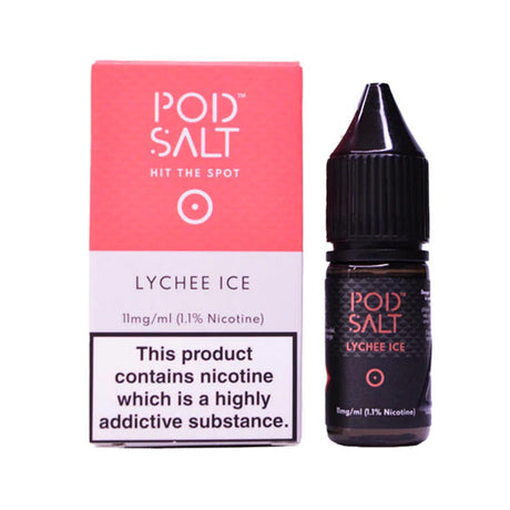 Lychee Ice Pod Salt nic salt juice 10ml/11mg