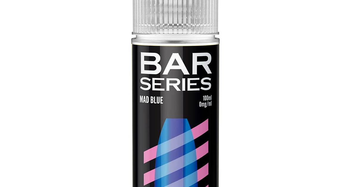 Mad Blue by Bar Series Short Fill 100ml | Grey Haze UK Mad Blue by Bar Series Short Fill 100ml | Grey Haze UK