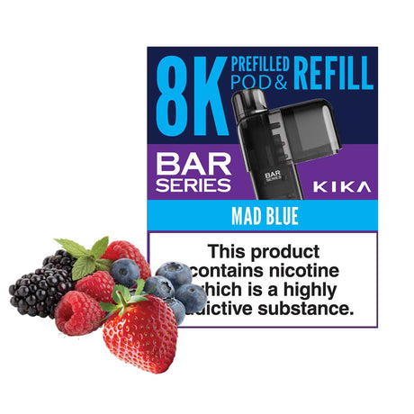 Bar Series Kika 8K Prefilled Pods