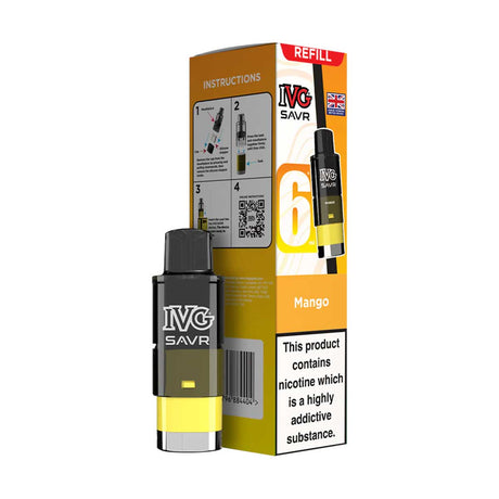 IVG SAVR Prefilled Pod + Refill Container