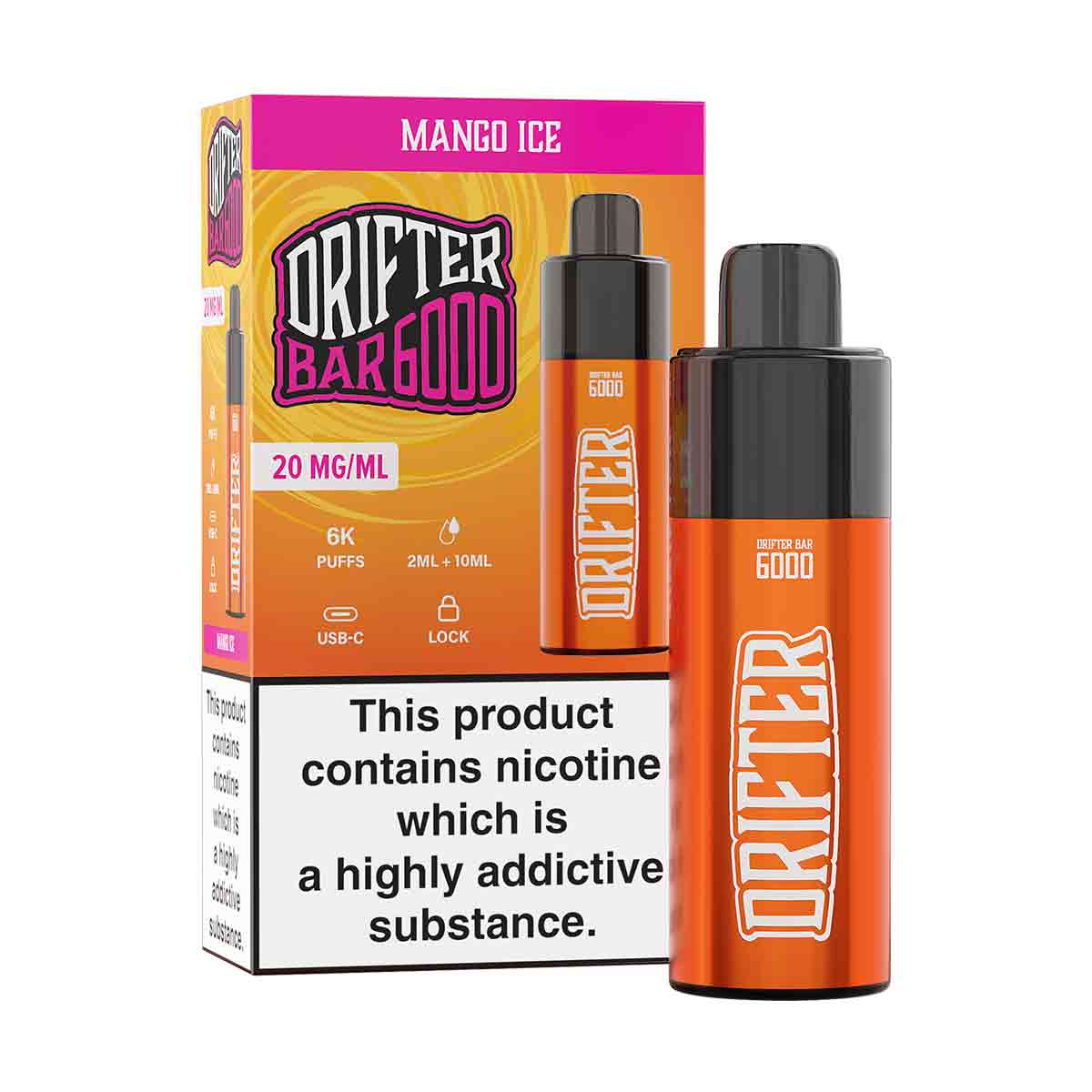 Drifter Bar 6K Prefilled Pod Kit