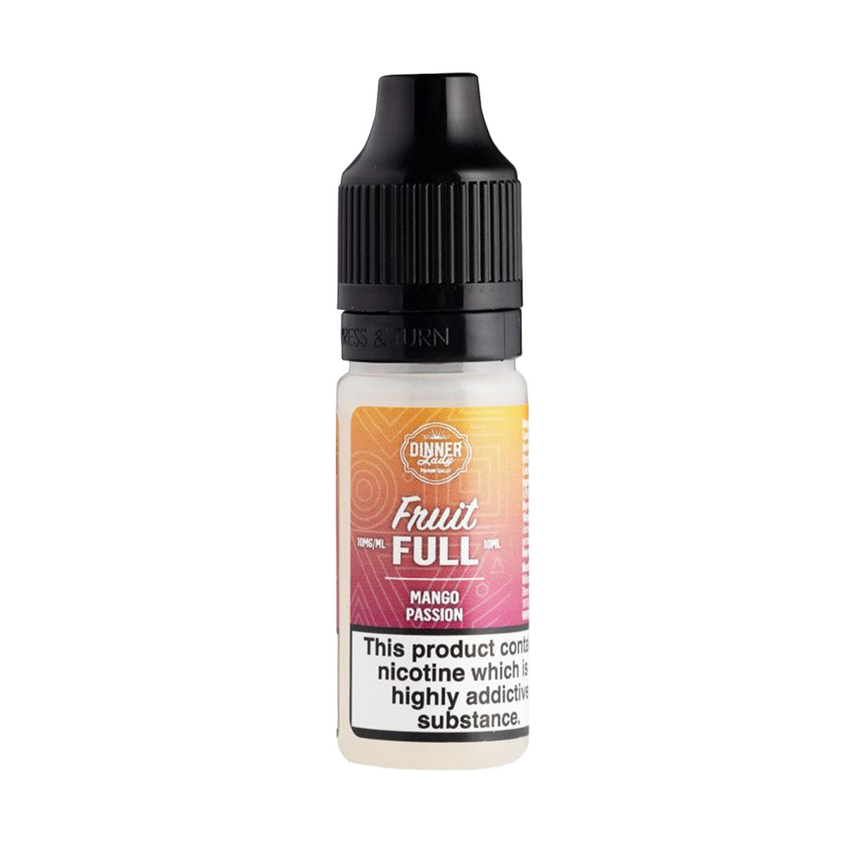 Mango Passion Dinner Lady Fruit Full Nic Salt E-Liquid