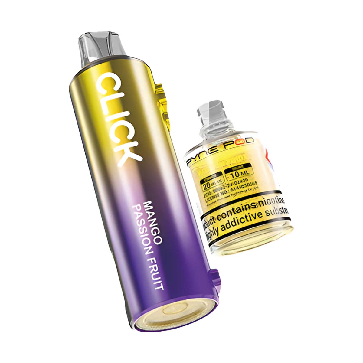 Pyne Pod Click 10K Prefilled Pod + Refill Container