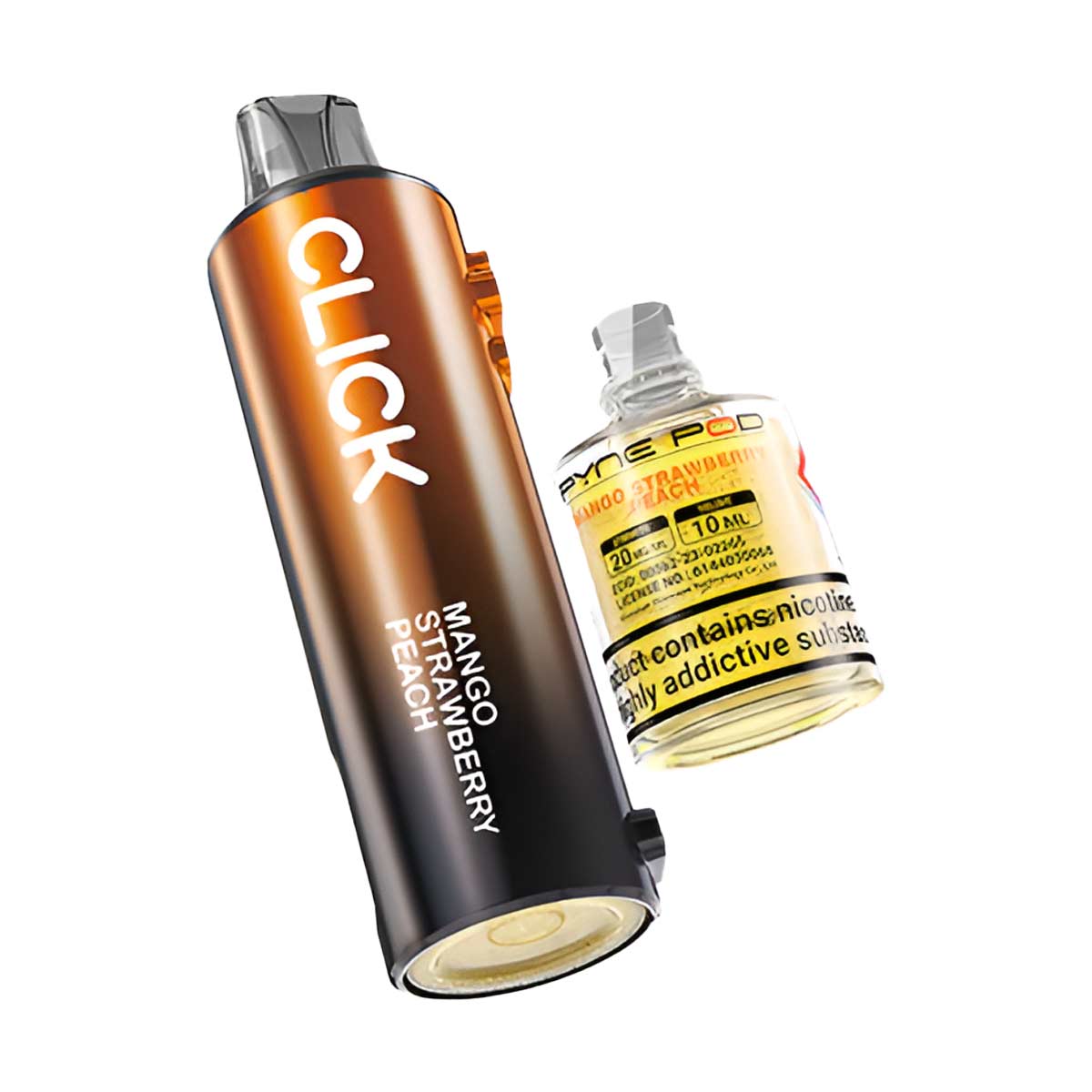 Pyne Pod Click 10K Prefilled Pod + Refill Container