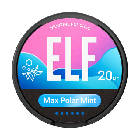 Max Polar Mint ELF Nicotine Pouches By Elf Bar