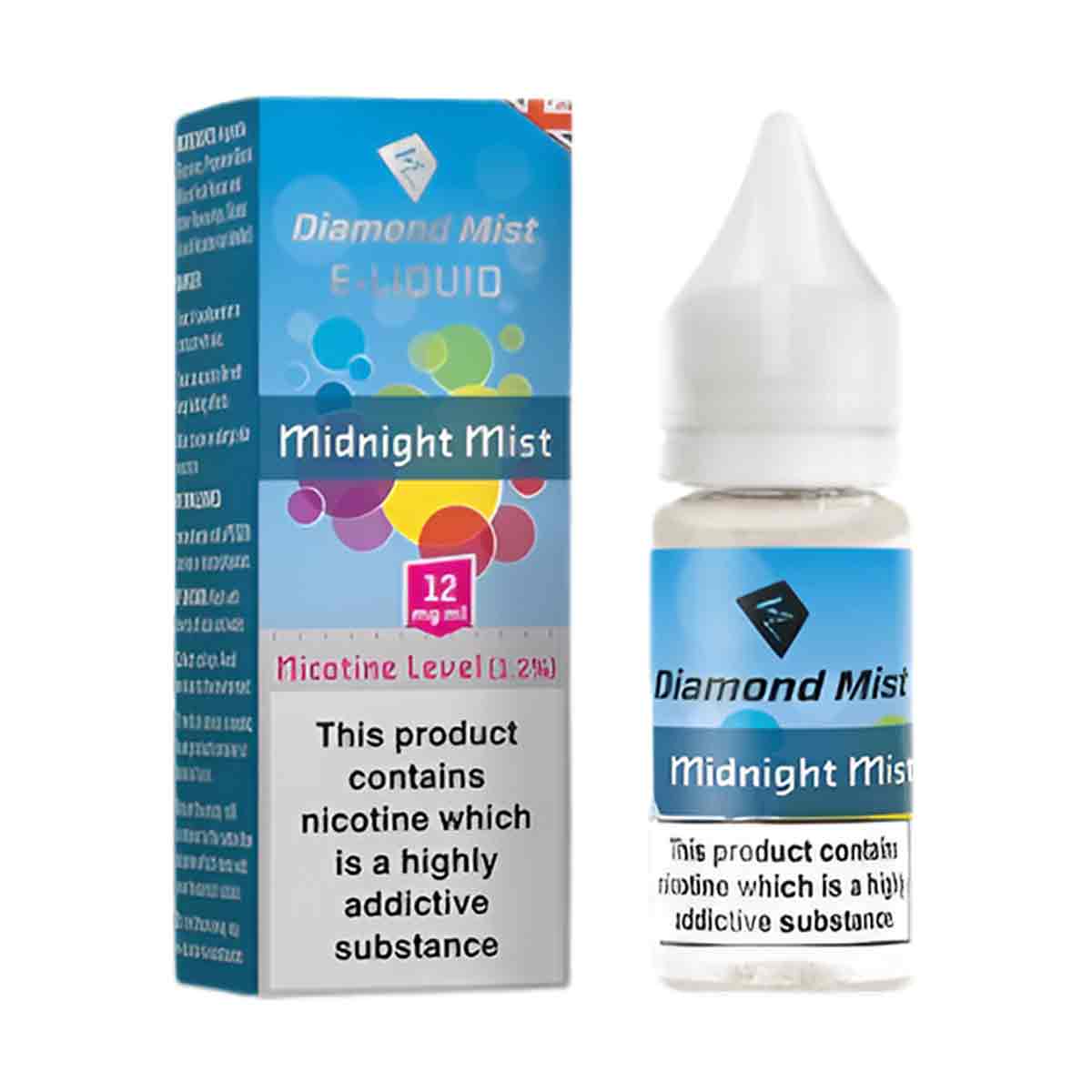 Midnight Mist Diamond Mist 50/50 Nic Salt E-Liquid