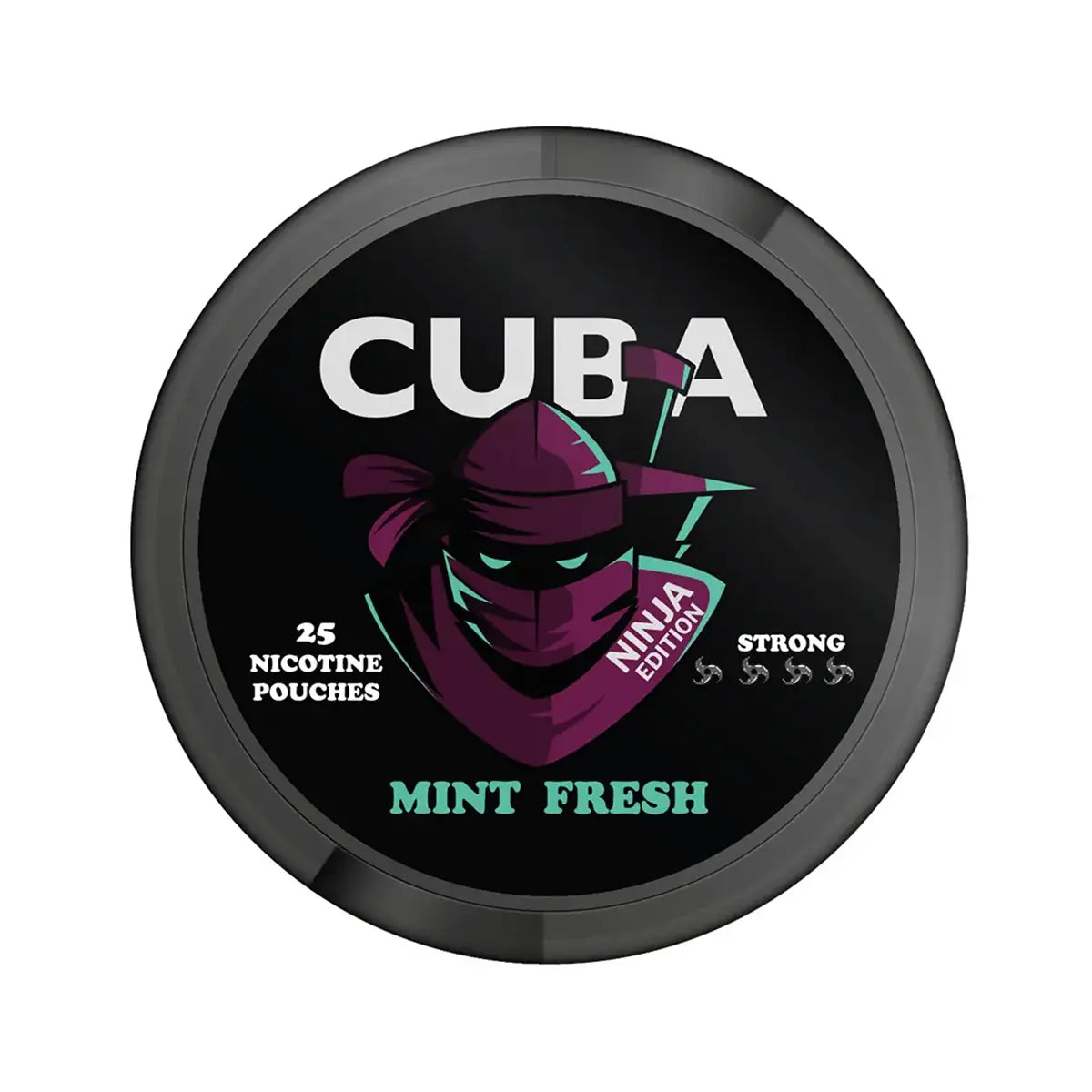 Mint Fresh Cuba Ninja Nicotine Pouches