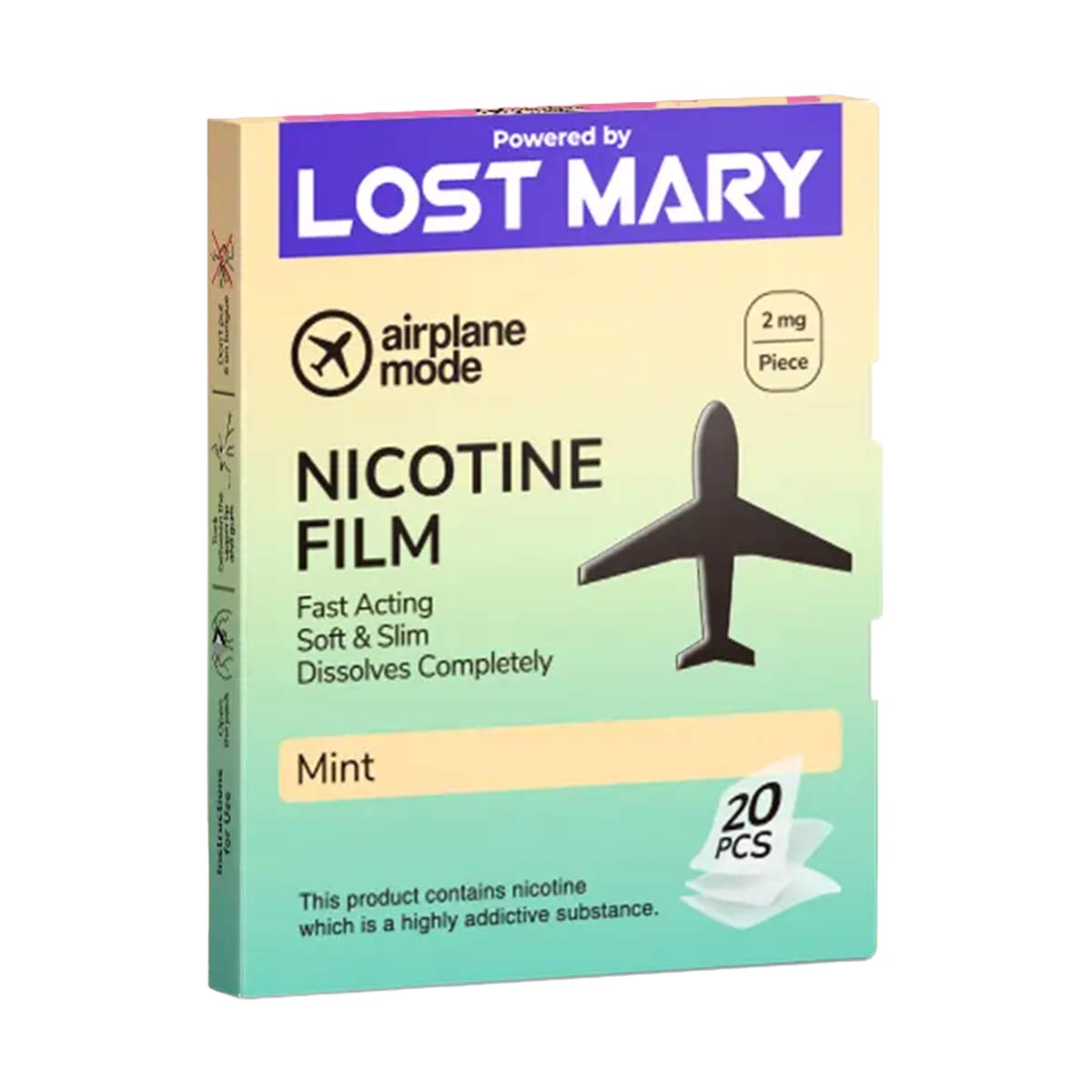 Lost Mary Airplane Mode Nicotine Film