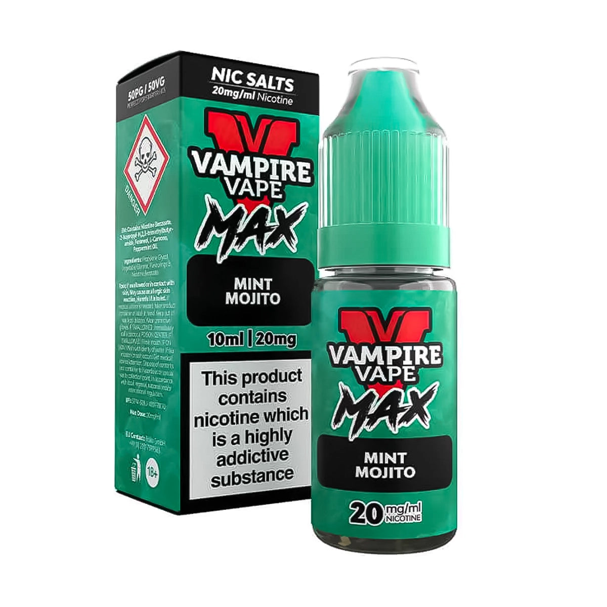Mint Mojito Vampire Vape MAX Nic Salt E-Liquid
