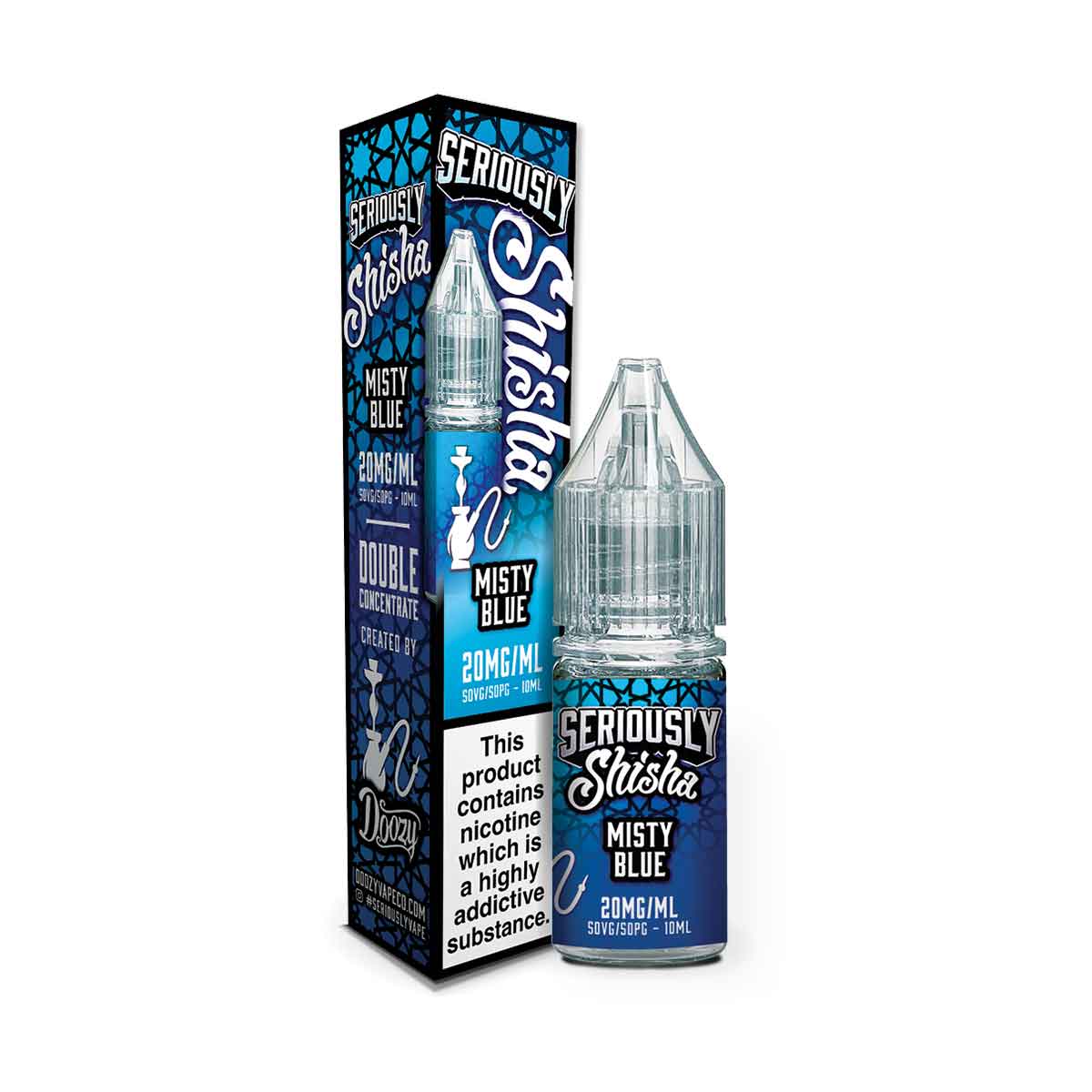Misty Blue Doozy Vape Seriously Shisha Nic Salt