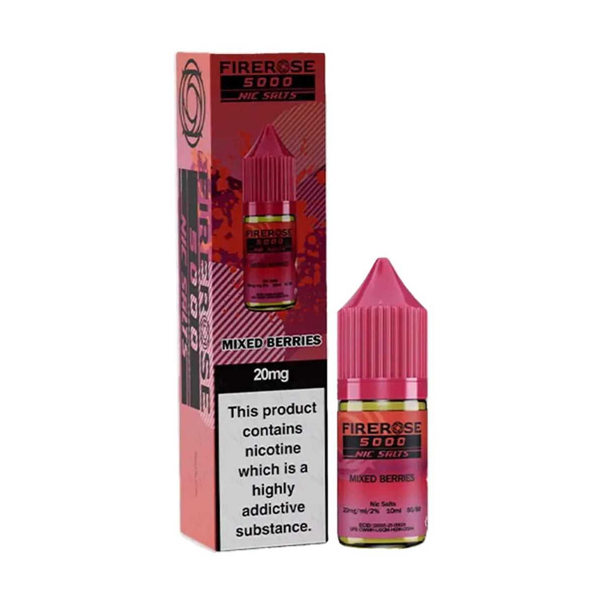 Mixed Berries Elux Firerose Nic Salt E-liquid