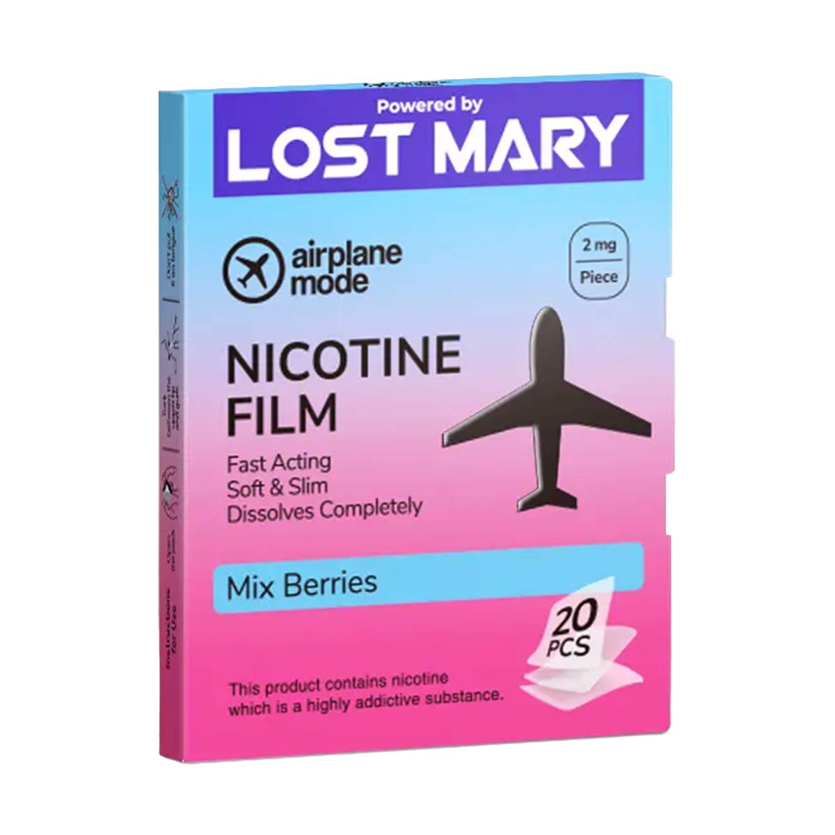 Lost Mary Airplane Mode Nicotine Film