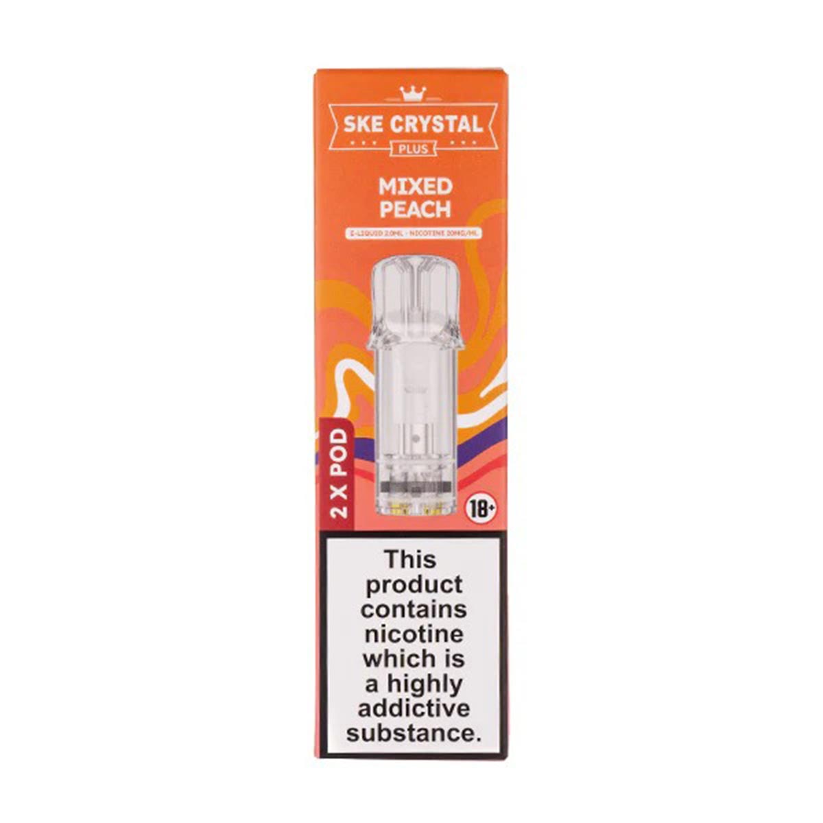 Mixed Peach SKE Crystal Plus Prefilled Pods