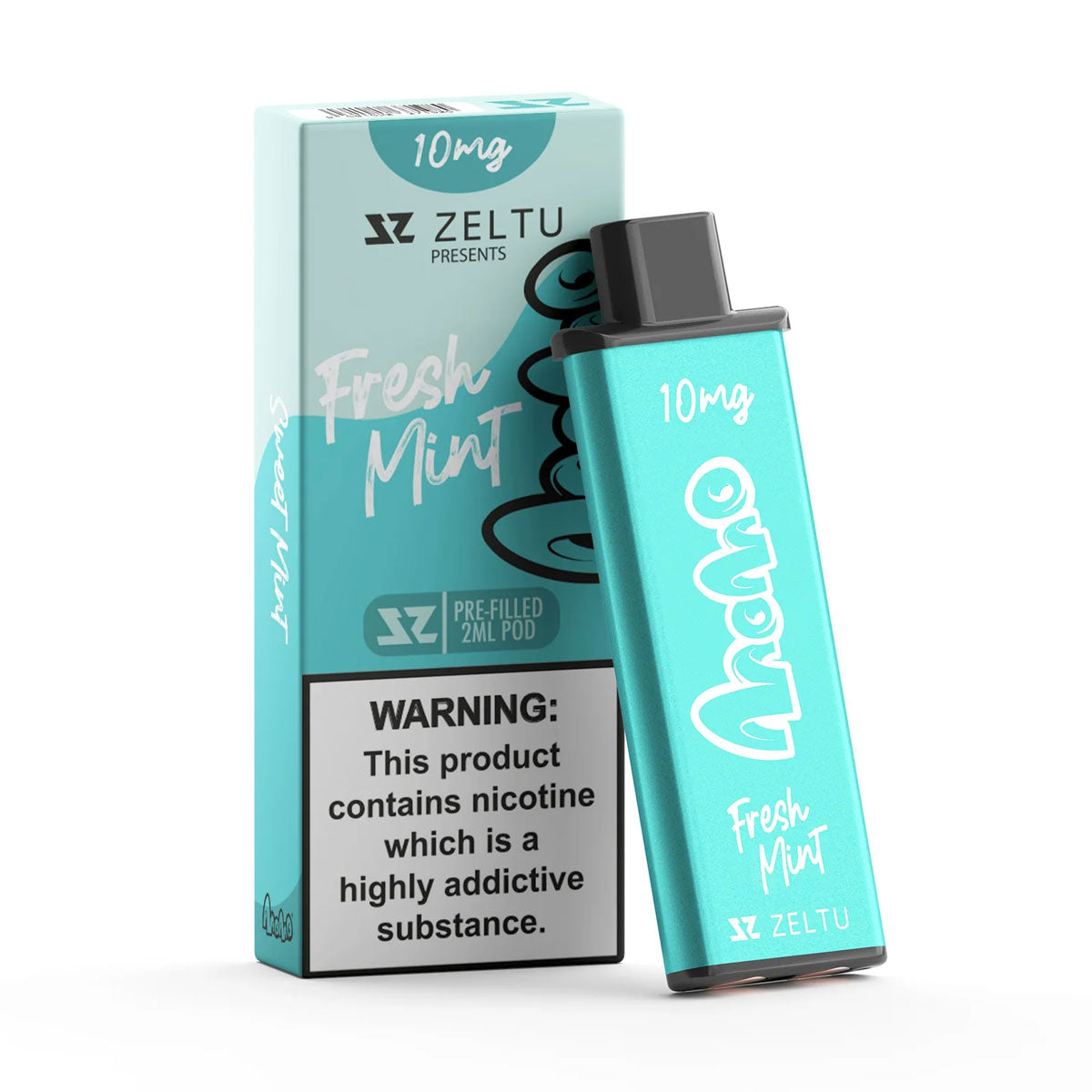 Zeltu X3 MoMo Fresh Mint Pods - 2ml Prefilled | UK Stock