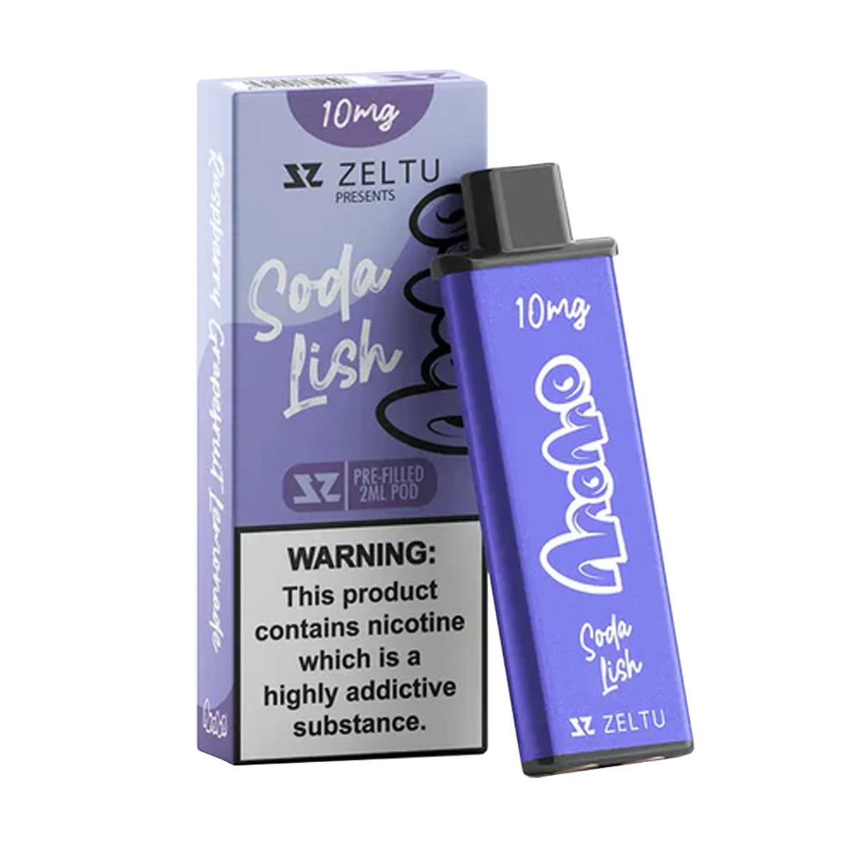 MoMo Soda Lish Zeltu X3 Prefilled Pods