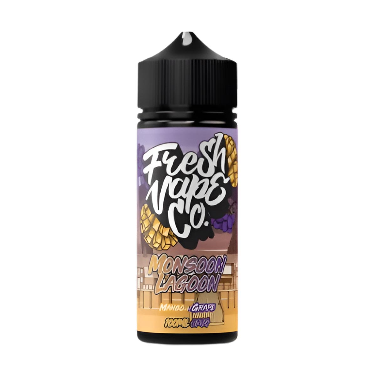 Monsoon Lagoon - Mango & Grape Fresh Vape Co 100ml Shortfill E-Liquid