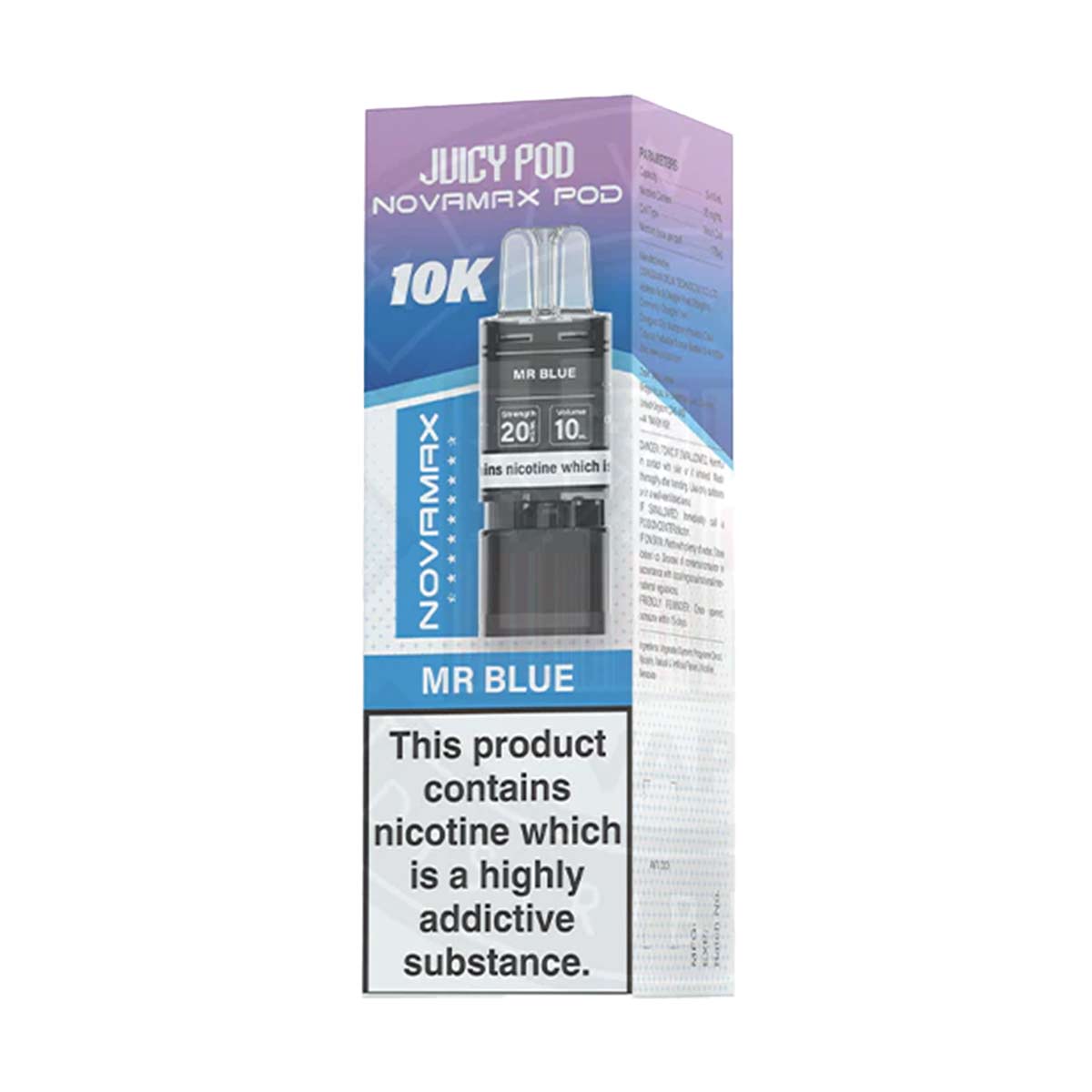 Juicy Pod NOVAMAX 10K Prefilled Pods