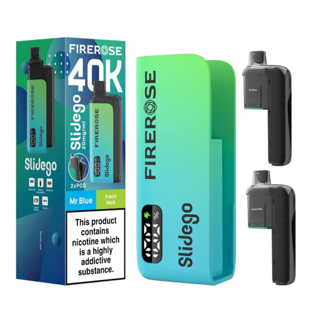 Firerose Slidego Prefilled Vape Kit