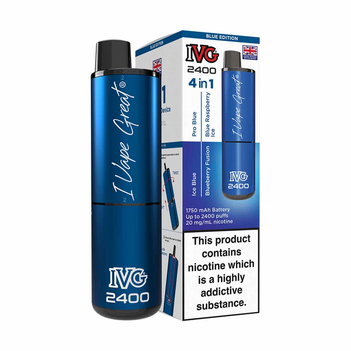 IVG 2400 Rechargeable Vape Kit