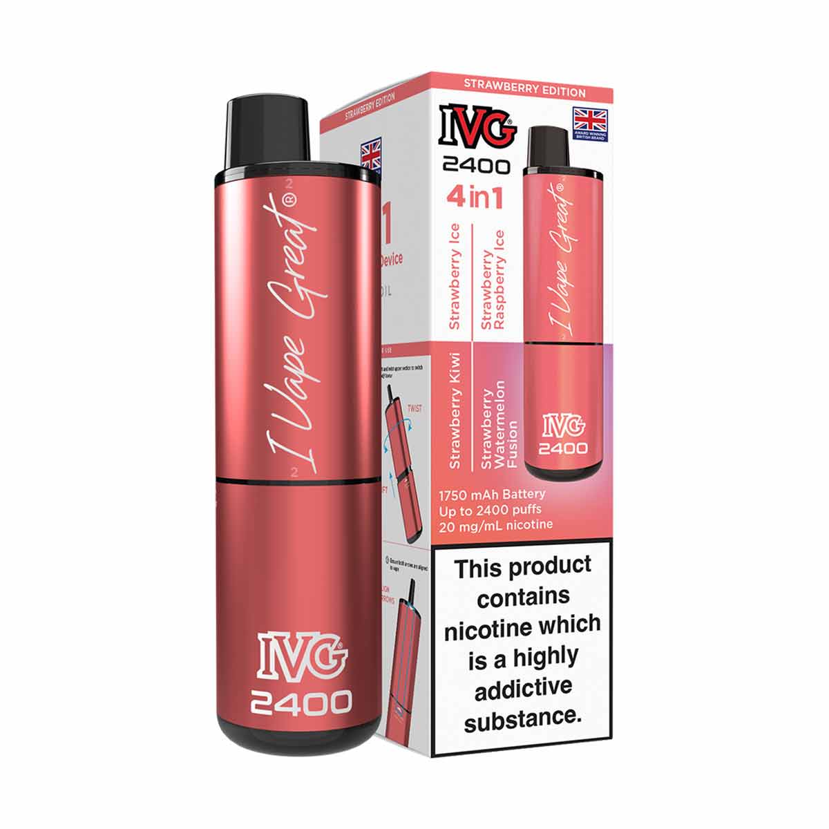 IVG 2400 Rechargeable Vape Kit