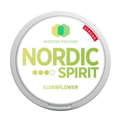 Elderflower Strong nordic spirit nicotine pouches