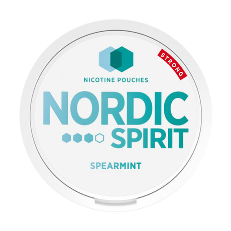 Spearmint Strong nordic spirit nicotine pouches