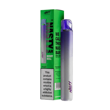 Berry Bull Nasty Bar Dx2 disposable vape