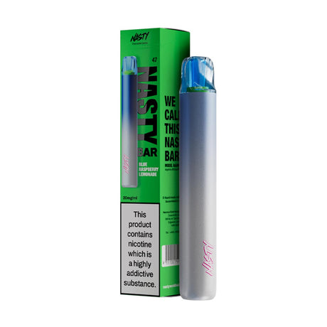 Blue Raspberry Lemonade Nasty Bar Dx2 disposable vape