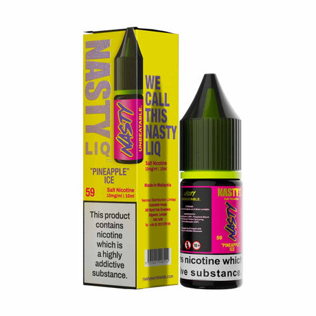 Pineapple Ice Nasty Liq nic salts 10ml 