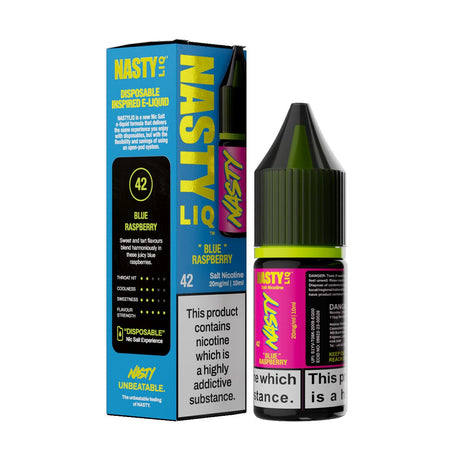 Blue Raspberry nasty liq nic salts 10ml 20mg