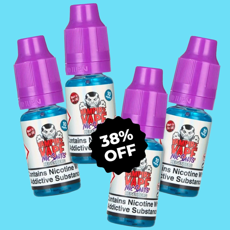 VAMPIRE VAPE - 4 FOR £9!