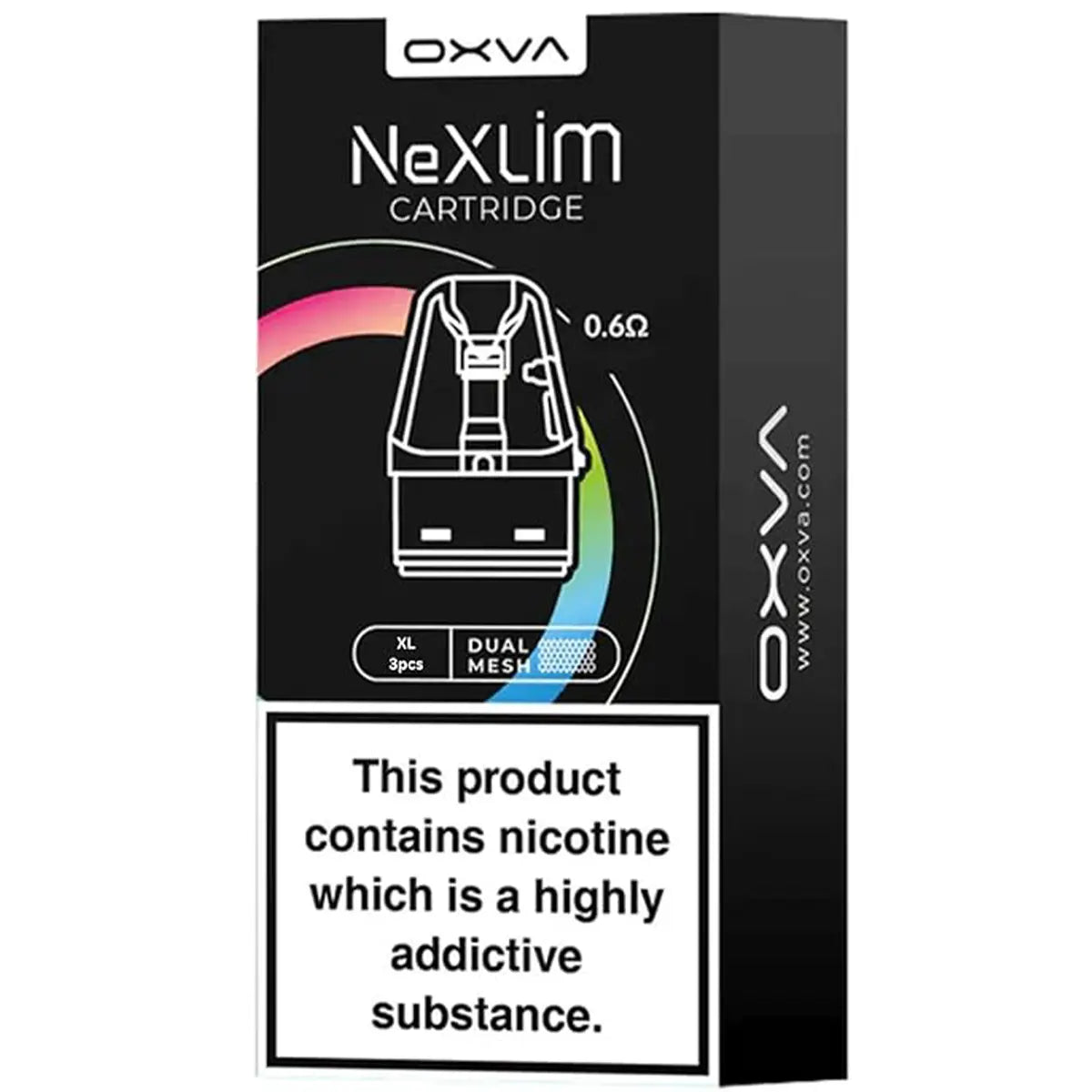 OXVA NeXlim Replacement Pods | Dual Mesh Coil Technology | UK | Grey Haze UK OXVA NeXlim Replacement Pods | Dual Mesh Coil Technology | UK | Grey Haze UK