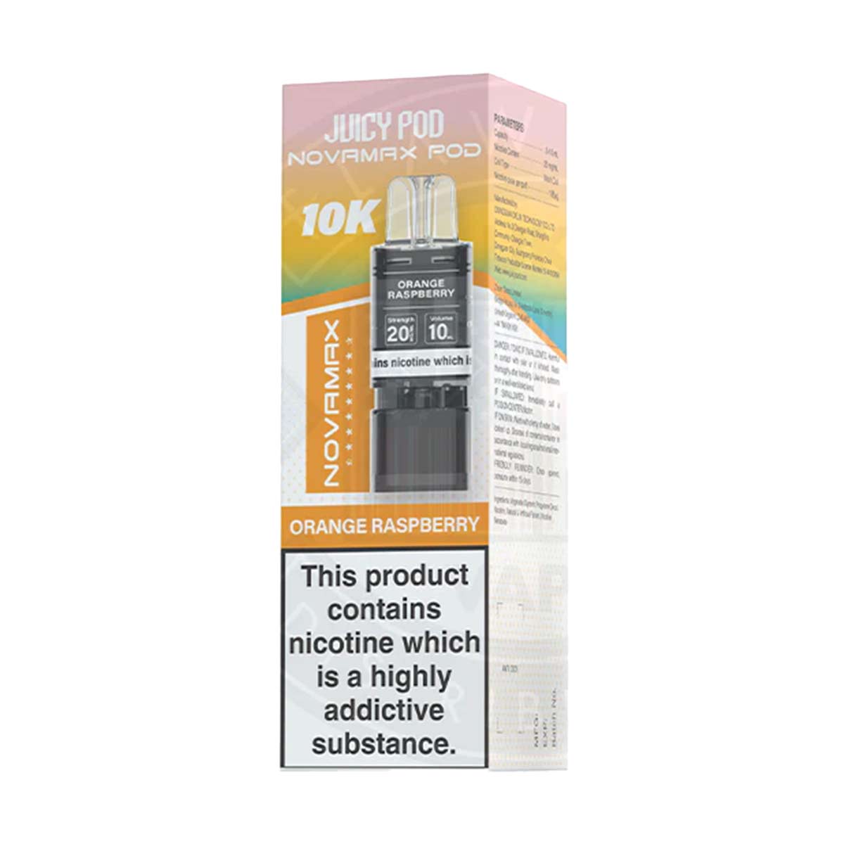 Juicy Pod NOVAMAX 10K Prefilled Pods