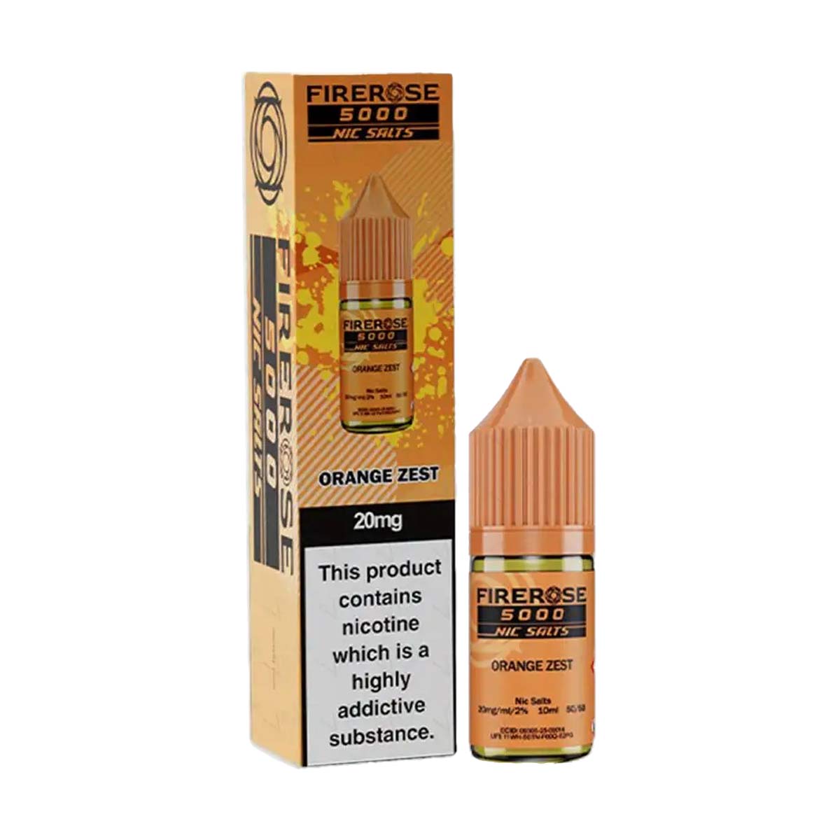Orange Zest Elux Firerose Nic Salt E-liquid