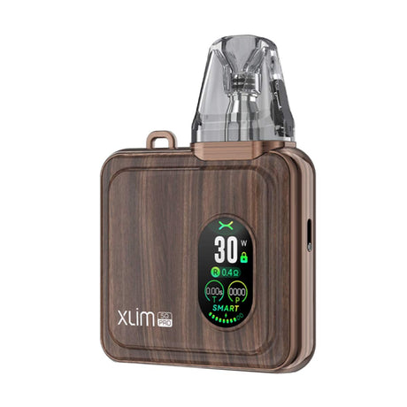 Bronze Wood oxva xlim sq pro vape pod kit