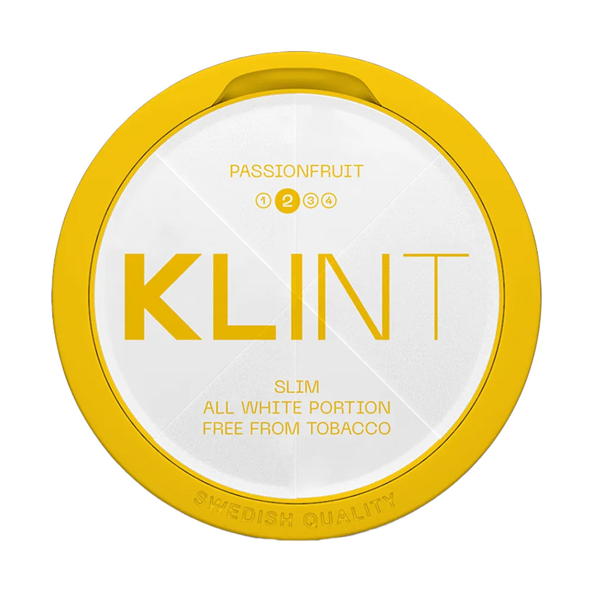 Passionfruit Slim Klint Nicotine Snus Pouches